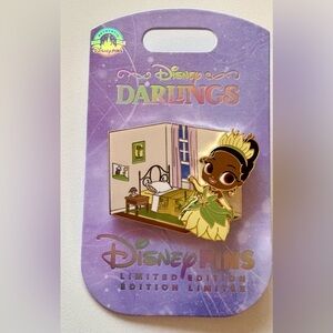 NEW Walt Disney Parks Darlings Limited Edition Pin Princess & the Frog Tiana